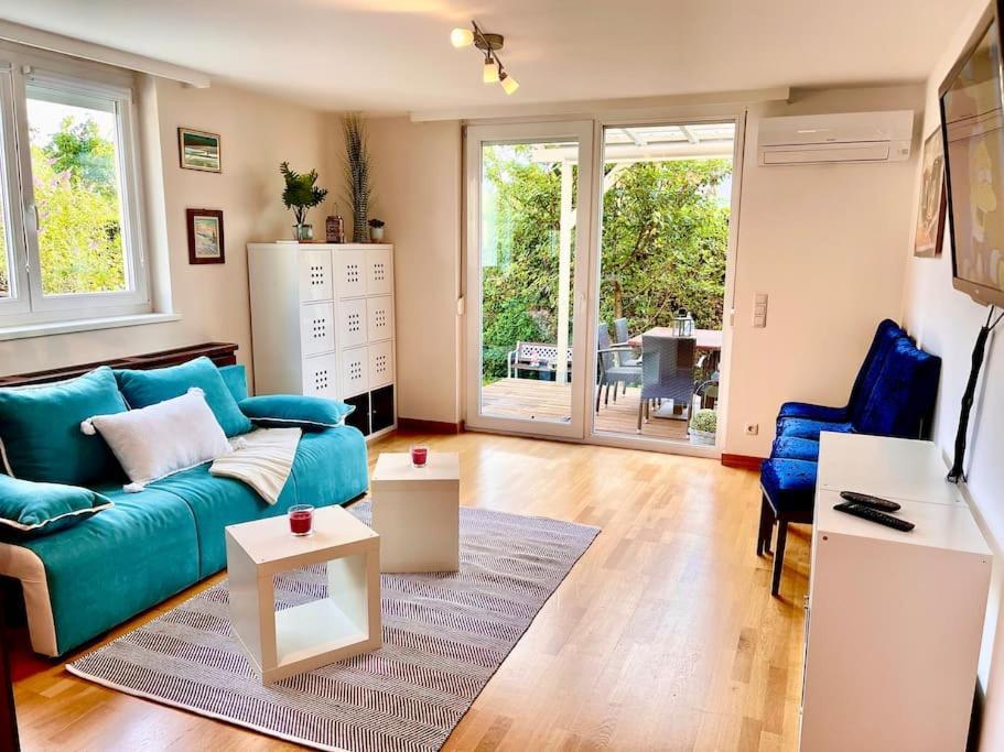 Schoene Wohnung Mit Eigenen Eingang Und Terrasse Gosseling Exteriör bild
