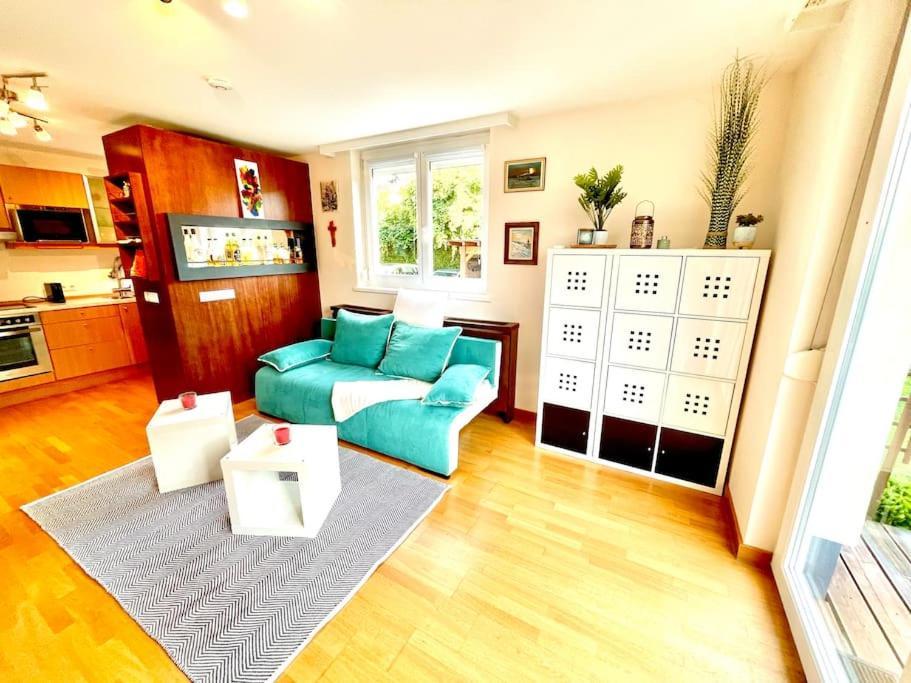 Schoene Wohnung Mit Eigenen Eingang Und Terrasse Gosseling Exteriör bild